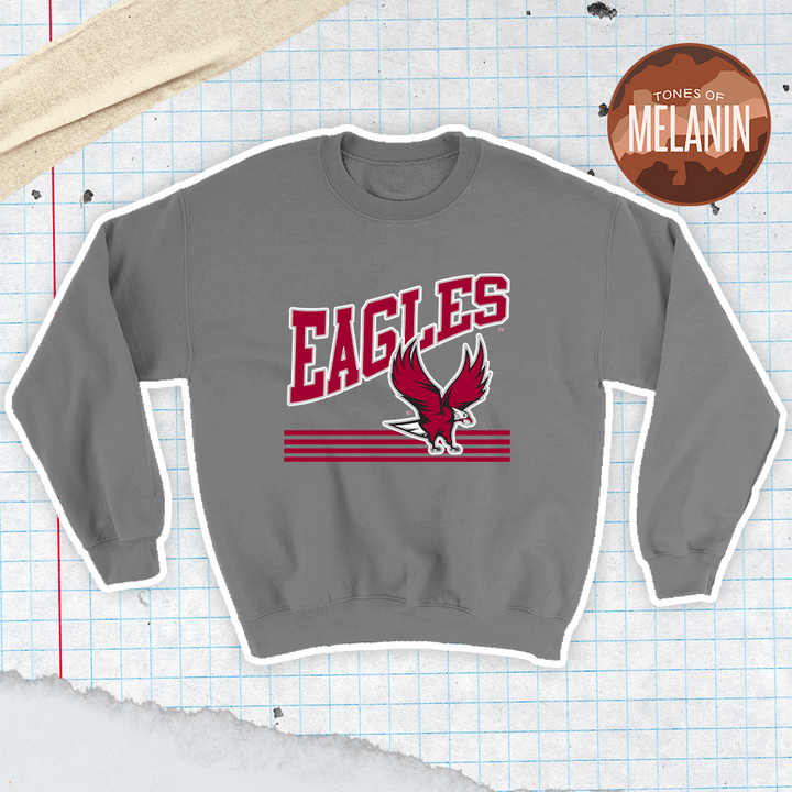 Grey Classic NCCU Crewneck