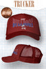 Maroon SC State Trucker Hat