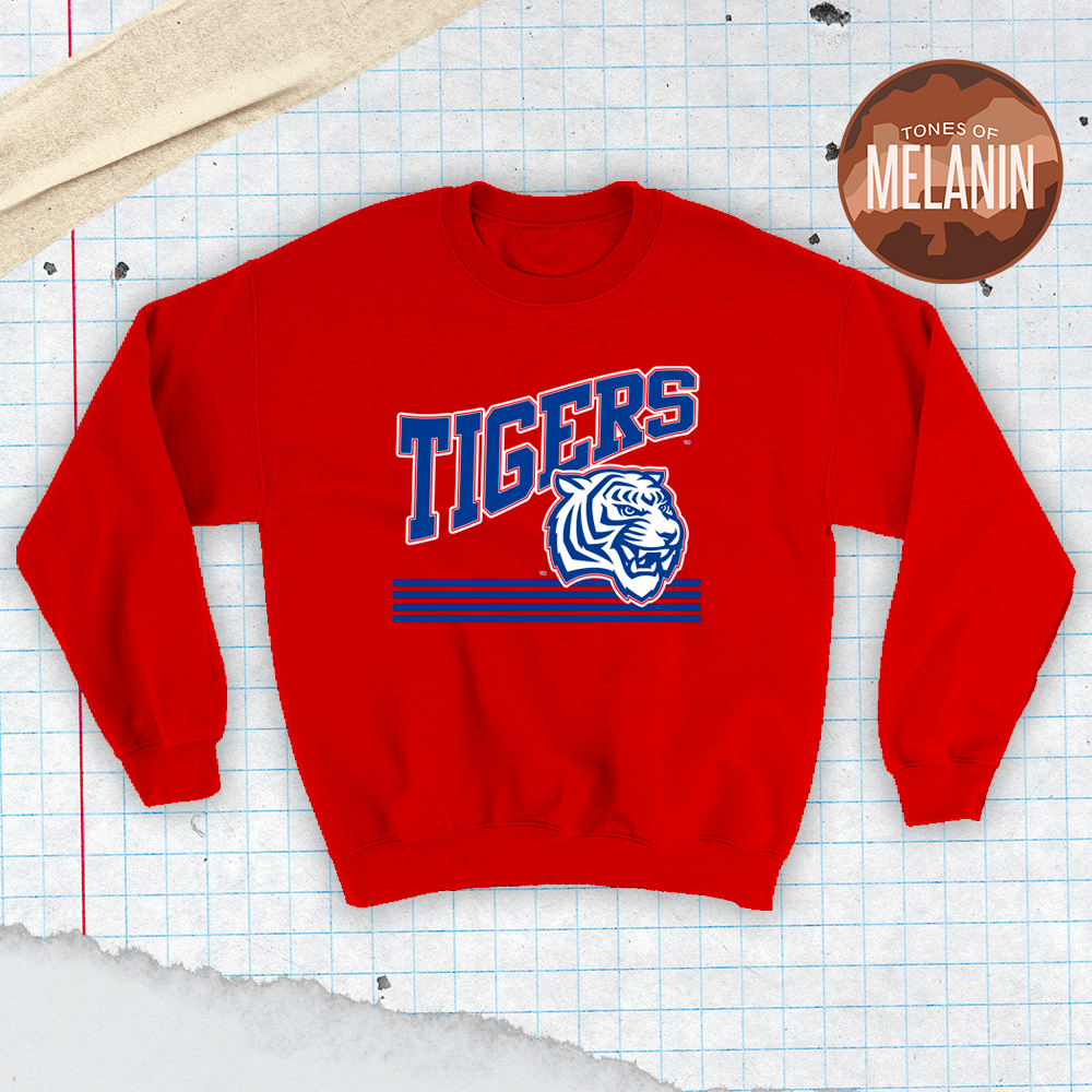 Red Classic Tennessee State Crewneck