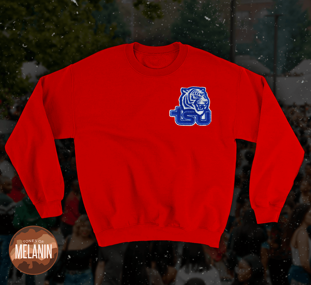 Tennessee State University Red Crewneck - Tones of Melanin